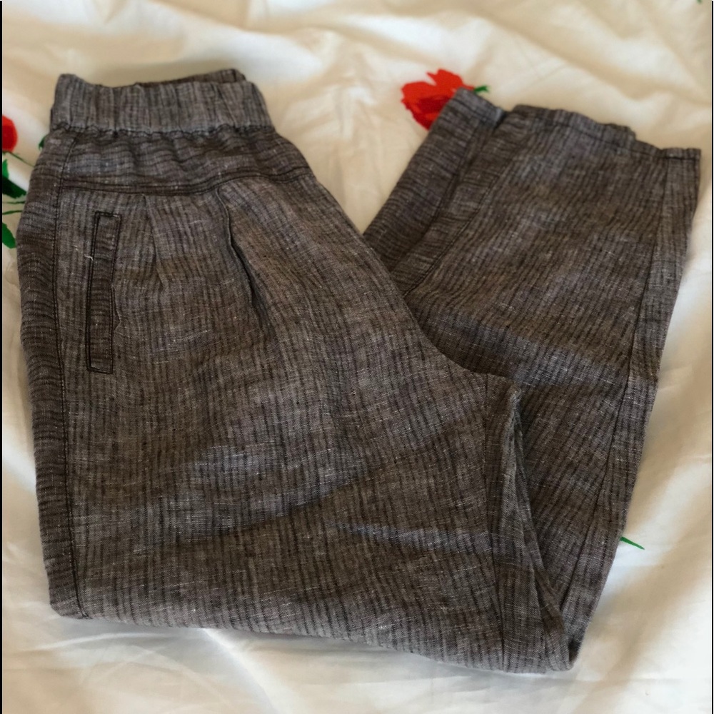 🚫SOLD🚫 Hei Hei :Anthropologie: linen joggers
